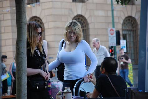 big tits public|public